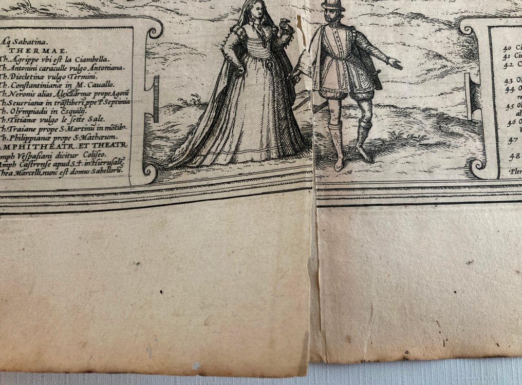 Italia - Roma; Georg Braun & Frans Hogenberg - Roma - 1581-1600 #3.2