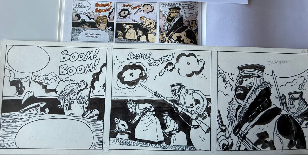 Pratt, Hugo - 1 Original page - Corto Maltese - La Jeunesse de Corto - 1981 #4.3