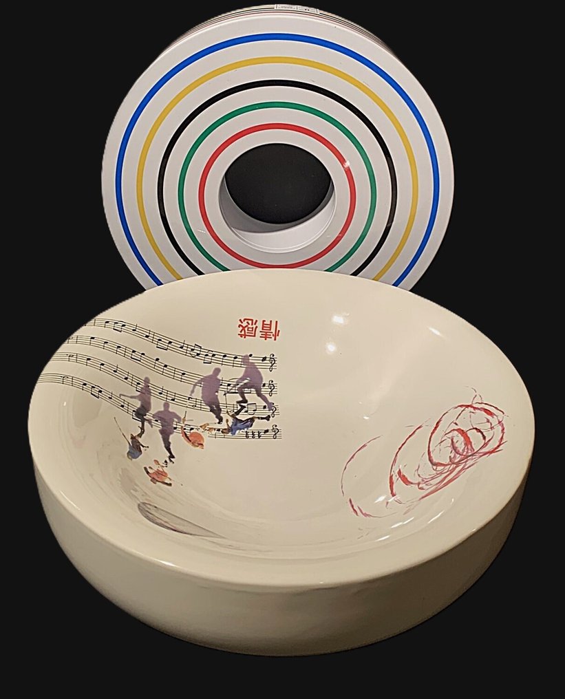 Tichelaar's Makkum - Marcel Wanders Dutch Design - Travessa (2) - Cerâmica e lata - Emoção #1.0