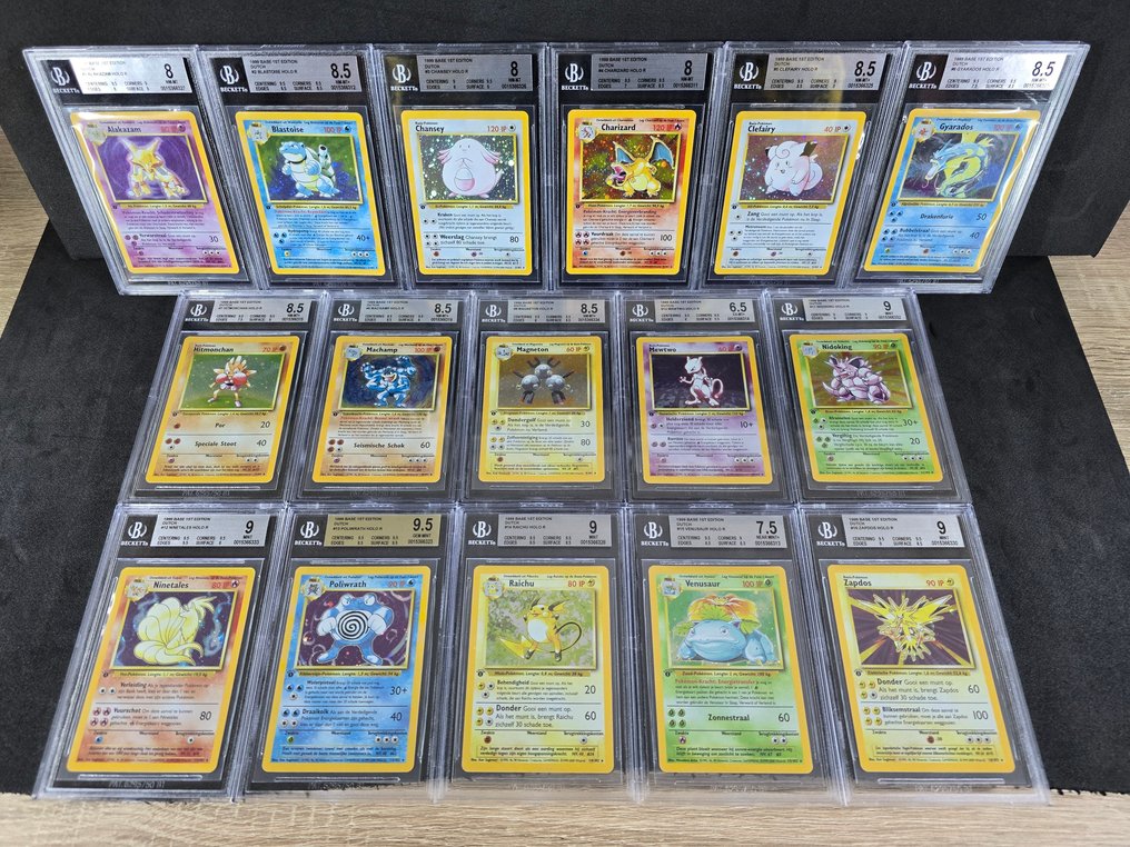 Pokémon - 16 Complete set - WOTC - Base set #1.0