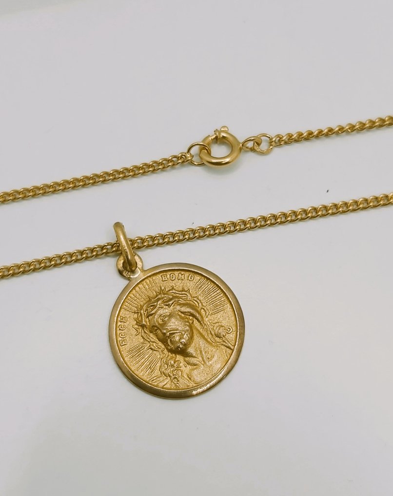 Collana con ciondolo - 19,2 kt Oro giallo #1.0