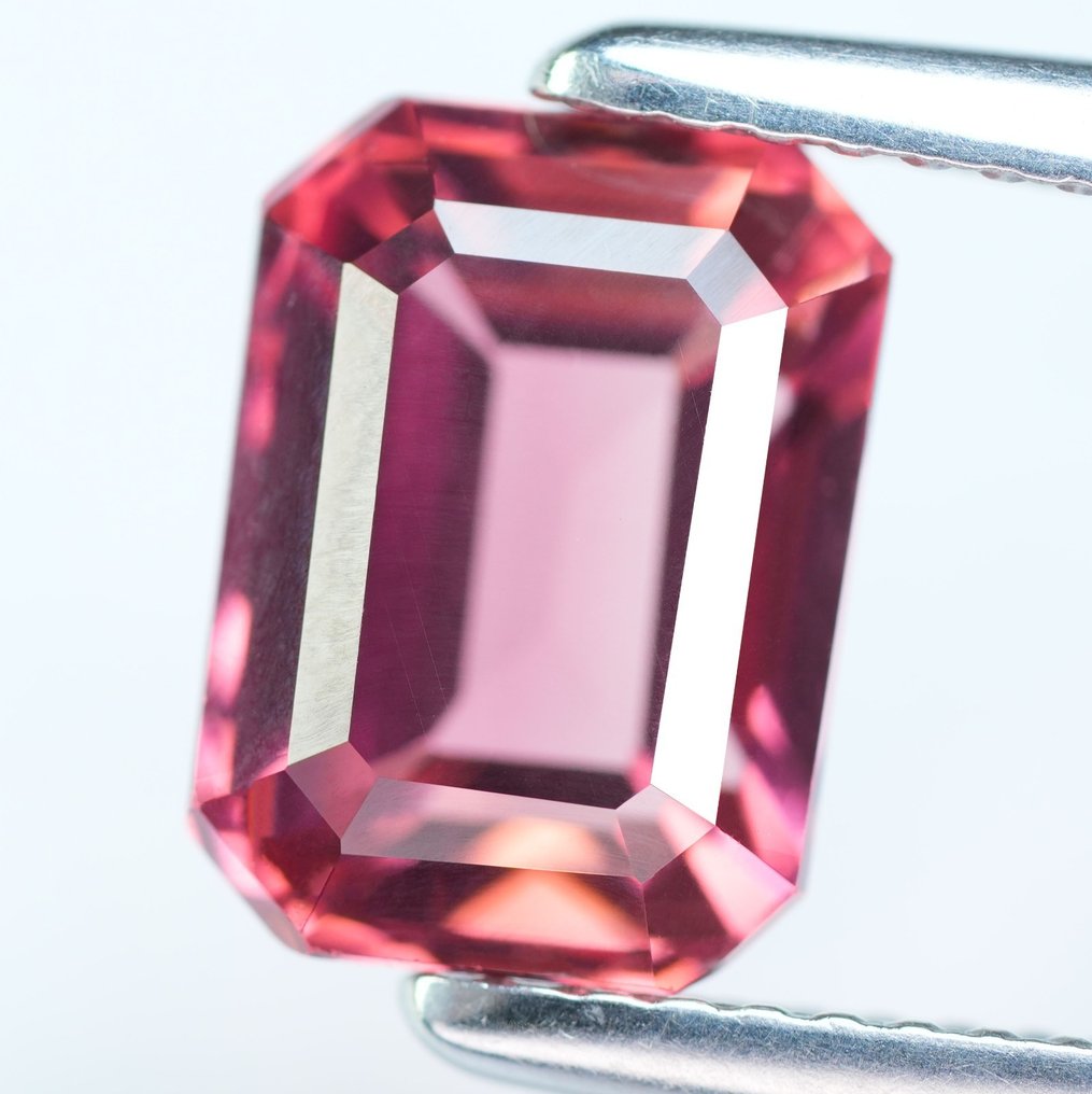 1 pcs  粉色 电气石  - 3.27 ct - 国际有色宝石协会（ICA GemLab） #1.0