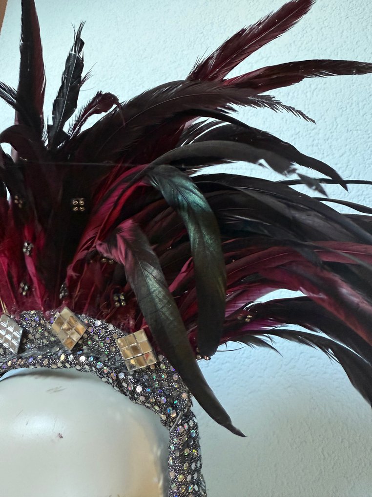 Hovedpynt - handmade - Brasilien - samba danseres hovedbeklædning #4.3