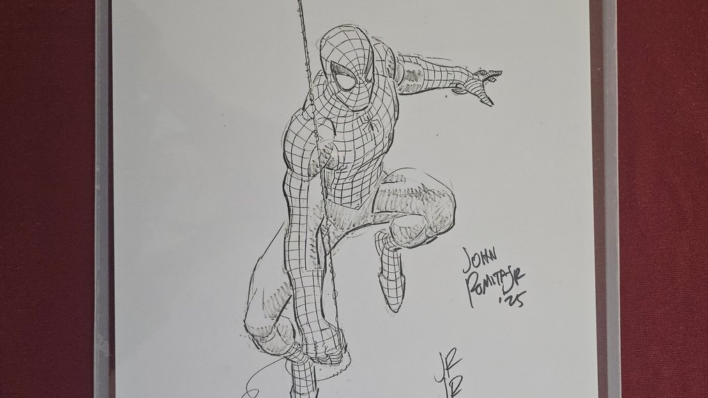 Spiderman - Signed John Romita Jr. - 1 Litografi - Første udgave #2.1