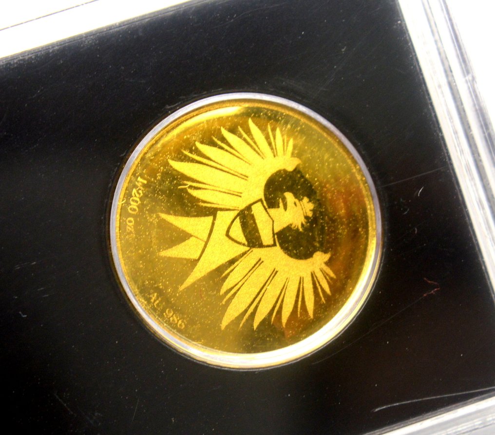 奧地利. Medal Rekord: Altester Baum - Round Bar Ingot - 1/200oz (.999) (沒有保留價) #4.3