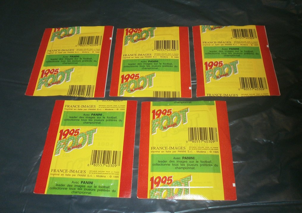 Panini - Foot 1995 - Zidane Edition - 5 Pack - Good (GD) #1.0