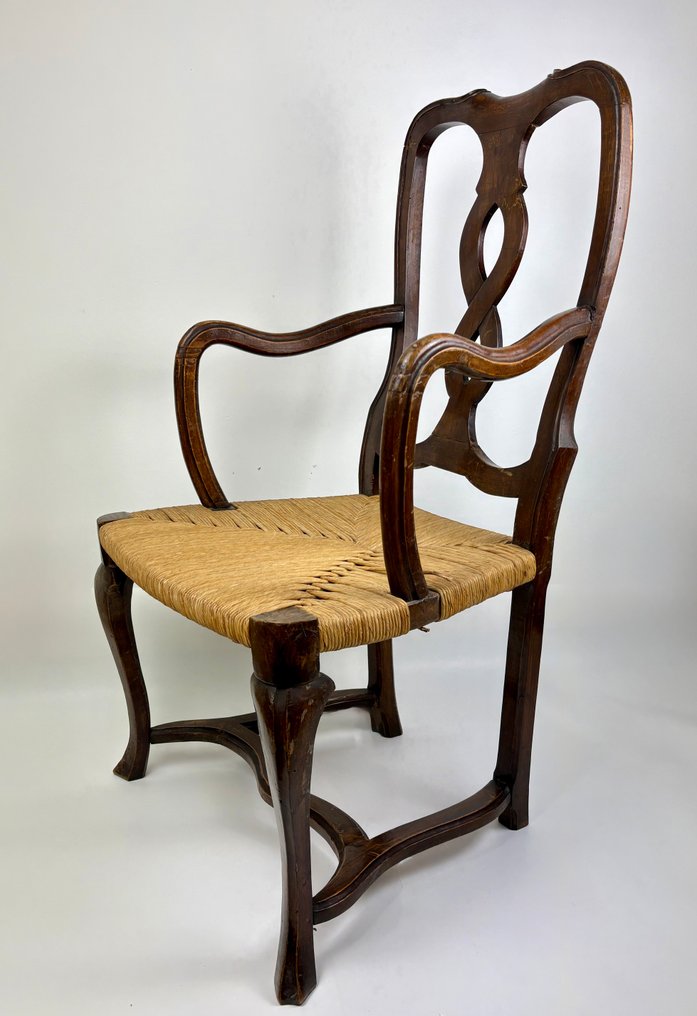 Karosszék - Diófa - Poltrona Barocca #1.0