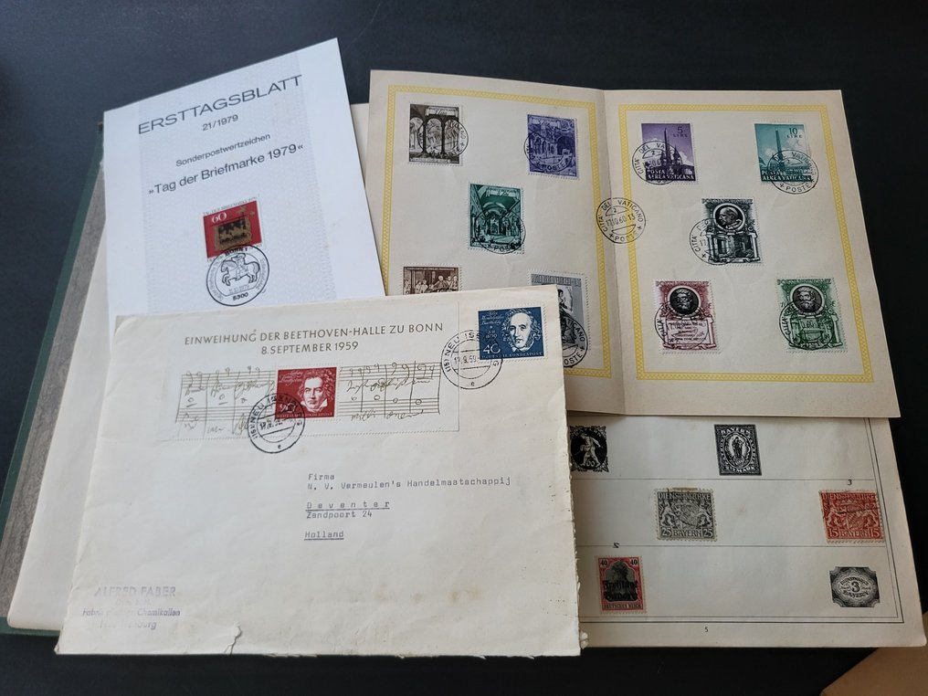 世界 1870/1985 - 在旧相册中的多个国家收藏 #1.0