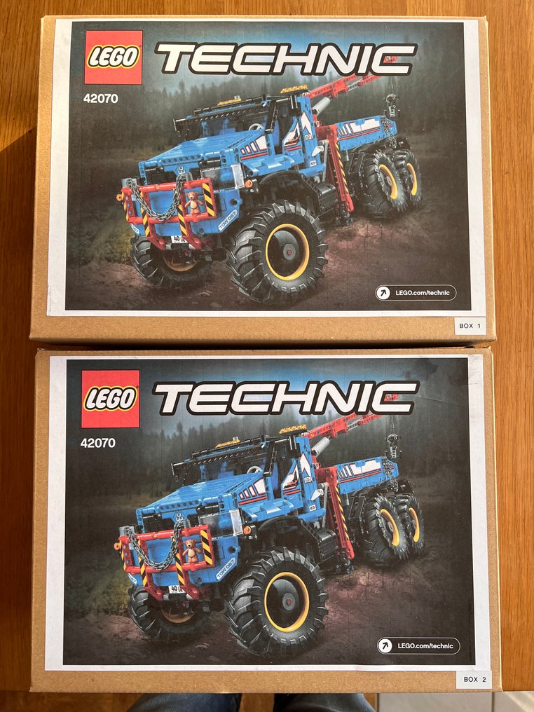 LEGO - 科技 - 42070 - Allrad-Abschleppwagen - 2010-2020 #1.0
