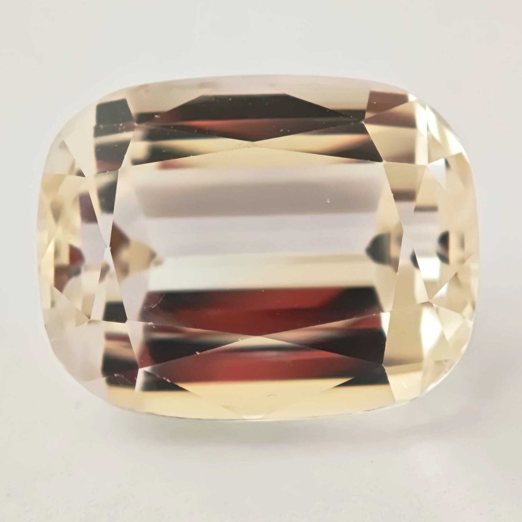 沒有保留價 鋰輝石 - 36.10 ct - Antwerp Laboratory for Gemstone Testing (ALGT) - 淡黄色/淡粉色 #1.0