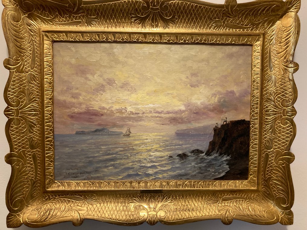 Nicolas De Corsi (1882-1956) - Visione Caprese #2.1