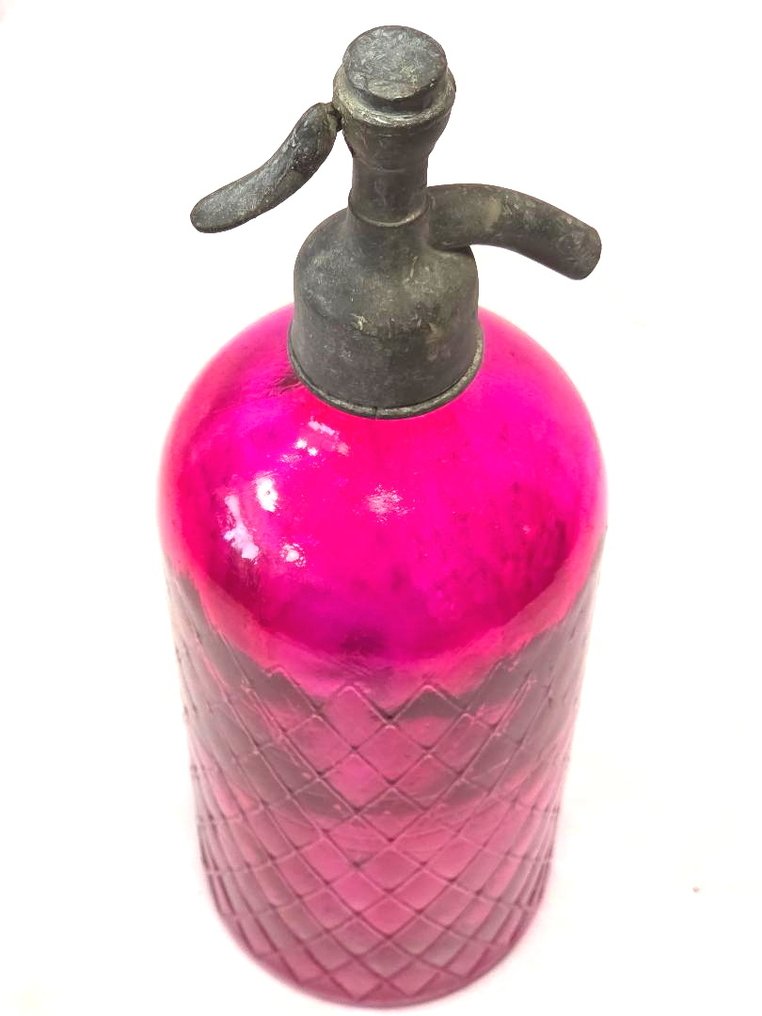 瓶子 - 老式粉色口香糖虹吸器 #3.2