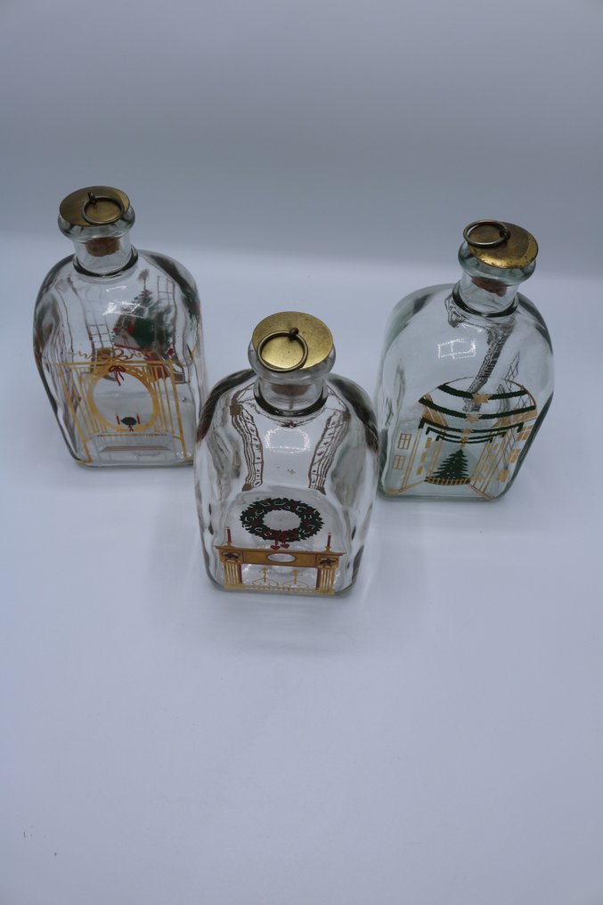 Michael Bang (vorm) Jette Frølich (versiering) - Joulukoristeet Holmegaard (3) - Lasi, Metalli - 65 cl sisältö #2.1