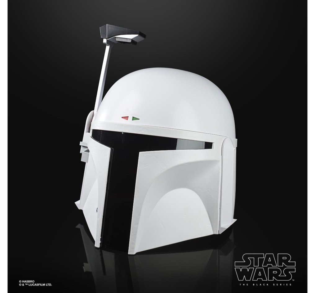 Star Wars - Hasbro -  - Prop ταινίας Πρωτότυπο θωράκιση ηλεκτρονικού κράνους Boba Fett #1.0