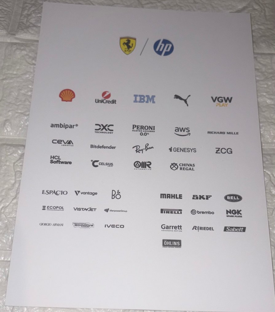 法拉利 - Formula 1 - Charles Leclerc and Lewis Hamilton - 2025 - 粉丝卡 #3.2