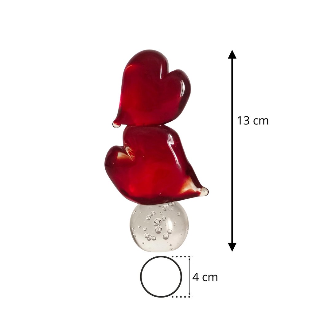 Decorative ornament - Free Shipping Christmas Gift - Italy - 2Hearts #3.2