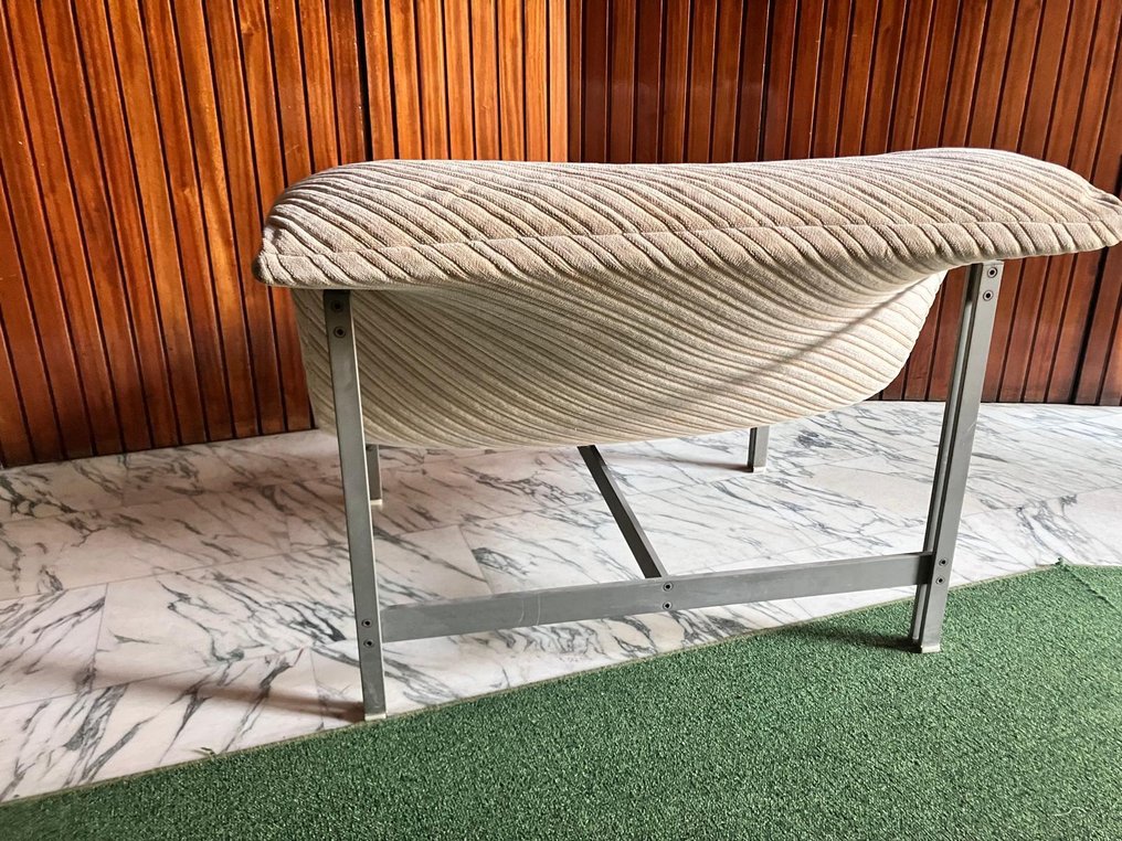 Saporiti - Giovanni Offredi - Armchair - Steel - Wave armchair by Saporiti #4.3