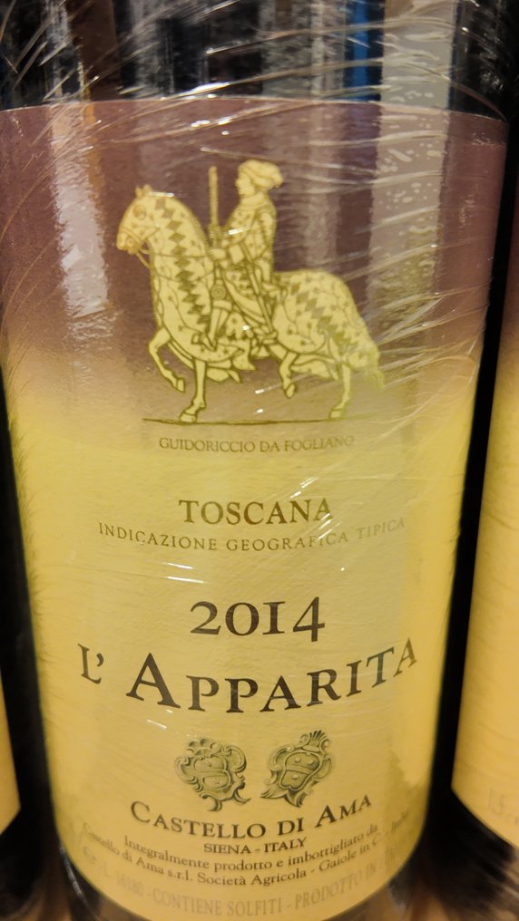 2009 , 2014 & 2020 Castello di Ama , l’Apparita - Tuscany IGT - 3 Magnums (1.5L) #4.3