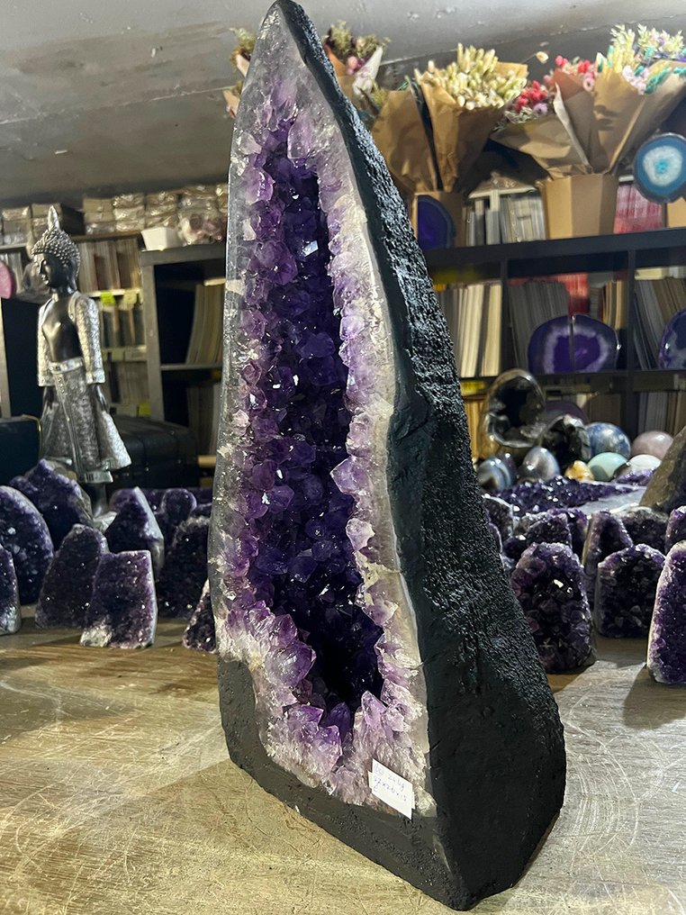 Amethyst Geode - Height: 57 cm - Width: 26 cm- 24 kg - (1) #2.1