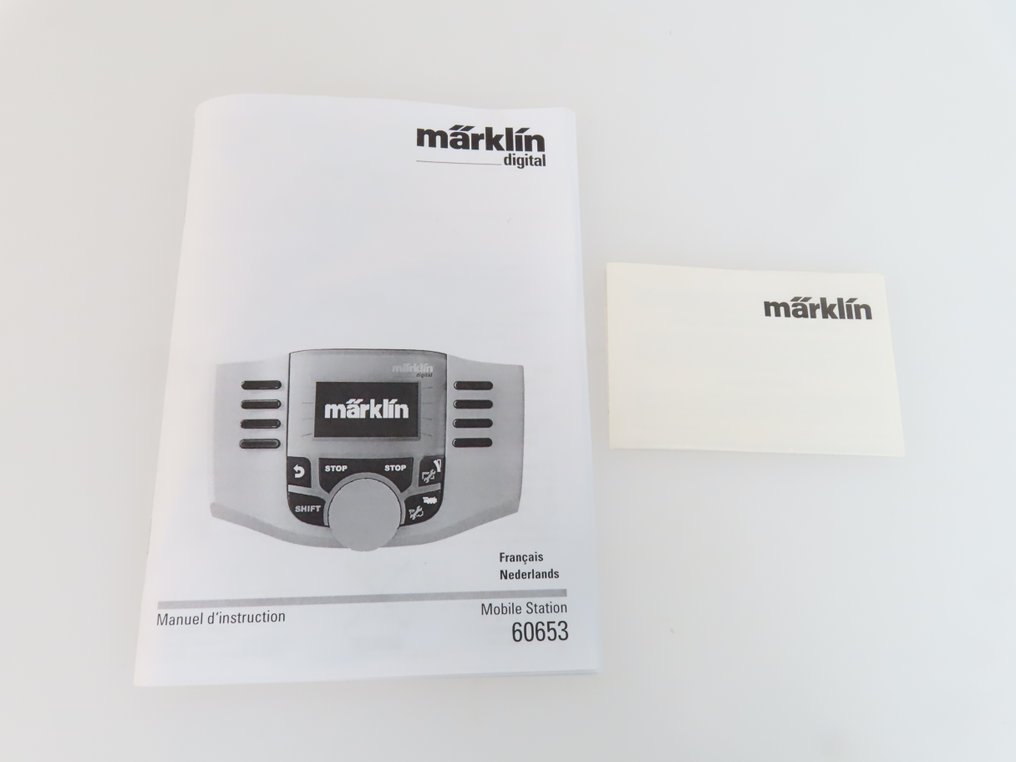 Märklin H0 - 60653 - Digital control unit (1) - Complete digital control system with Mobile Station, Connectbox, adapter, and user manual. #4.3