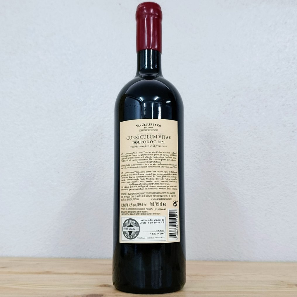 2021 Van Zellers & Co., CV Curriculum Vitae - Ντουέρο DOC - 1 Φιάλη (0,75L) #2.1