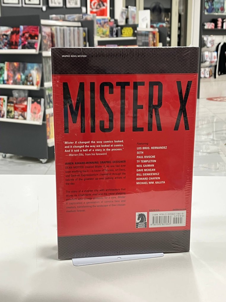 Mister X- The archivies, The art of Drew Struzan - Mister X- The archivies, The art of Drew Struzan - 2 Comic, Complete series, X先生——档案，德鲁·斯特鲁赞的艺术 - 第一版/重印 #3.2