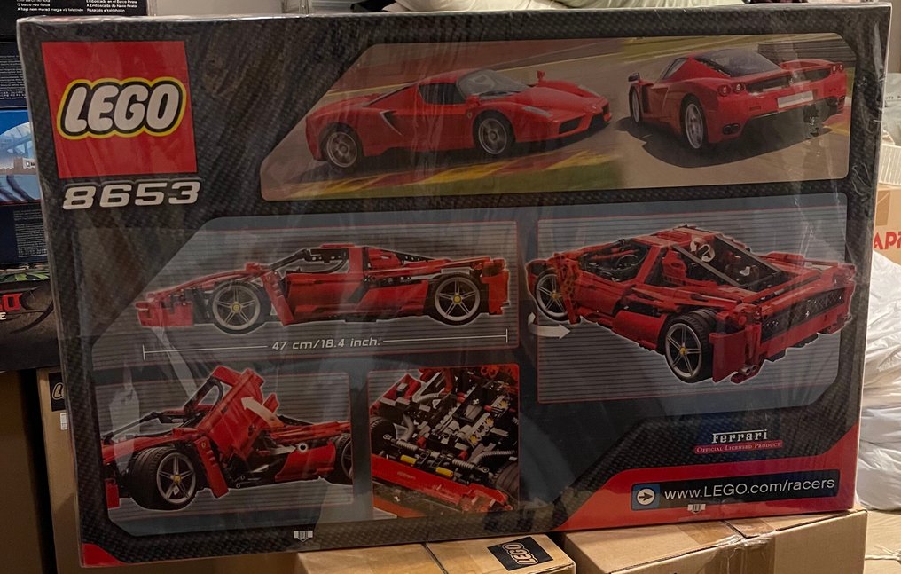 LEGO 套組 - 8653 - Racers - ENZO FERRARI 1:10 #1.0