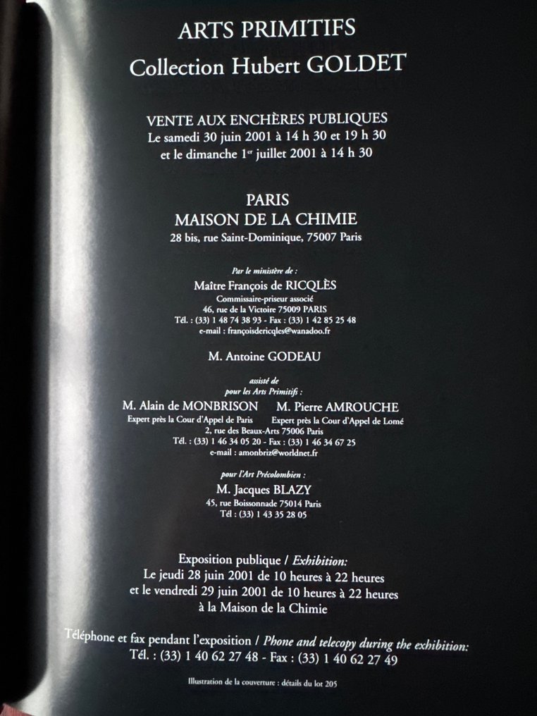 Diversen - Auctions Collection Hubert Goldet - 2001 #4.3