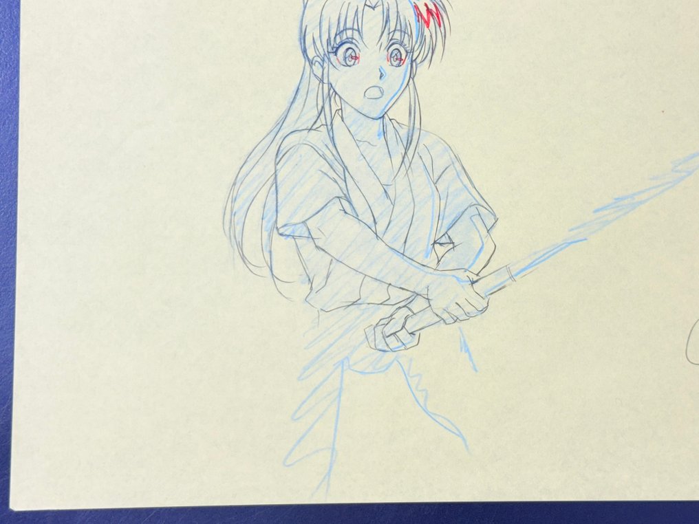 Studio Gallop & Deen - Original Animation Drawing of Kaoru Kamiya - Rurouni Kenshin (1996/98) #4.3