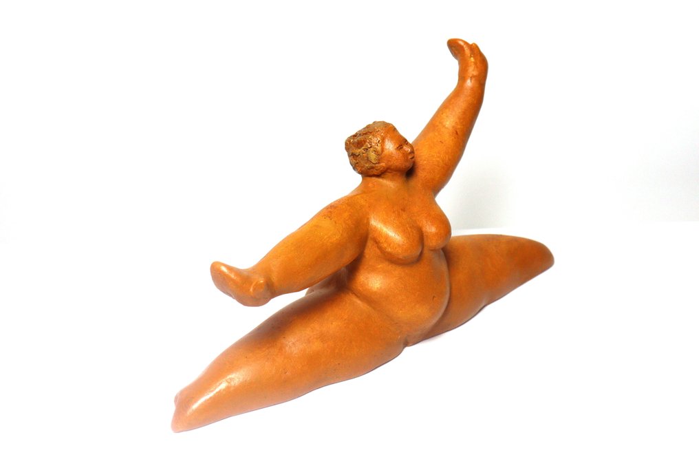 Chantalle Smeets - Sculpture, Dikkertje Joy - 18 cm - Grès - 2025 #1.0