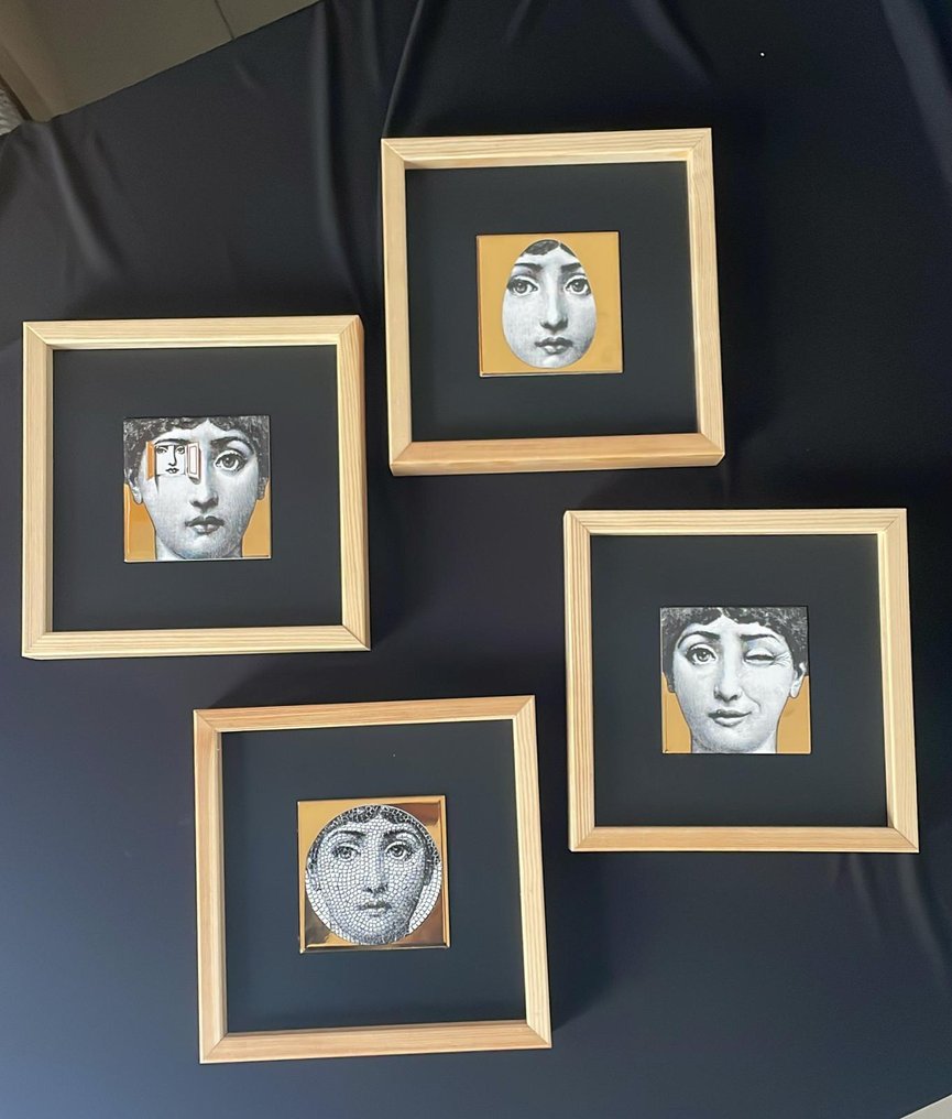 Carreau - Ceramiche Bardelli - Piero Fornasetti - 2000-2010 - Cadres, thème et variations #1.0