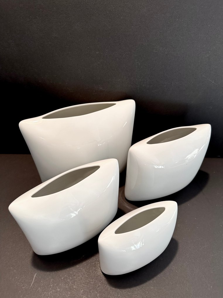 Rosenthal - Rosamonde Nairac - Vase (4) -  Kissen-Vase / Pillow  - Porcelain #2.1