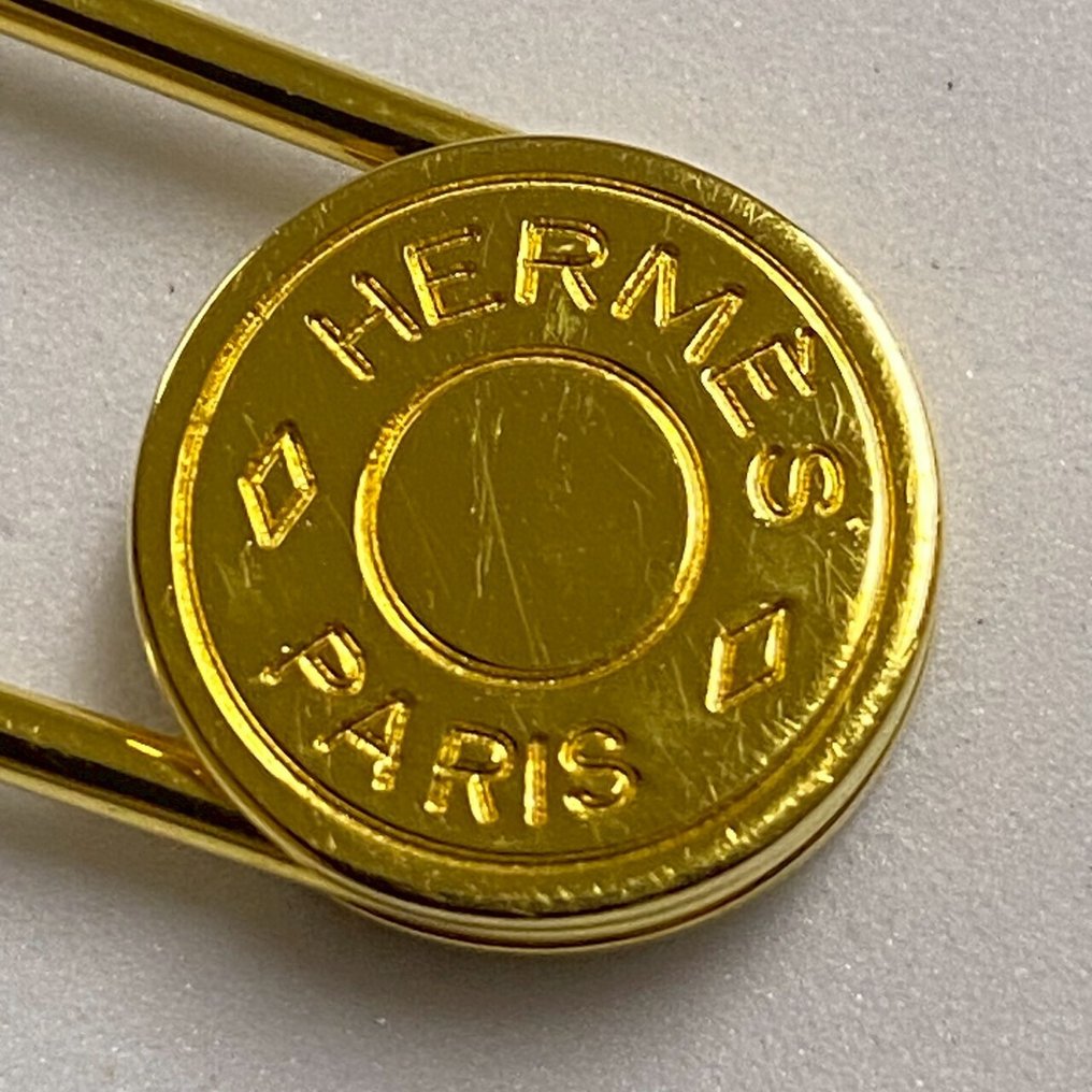 Hermès - Vergoldet - Brosche #3.2