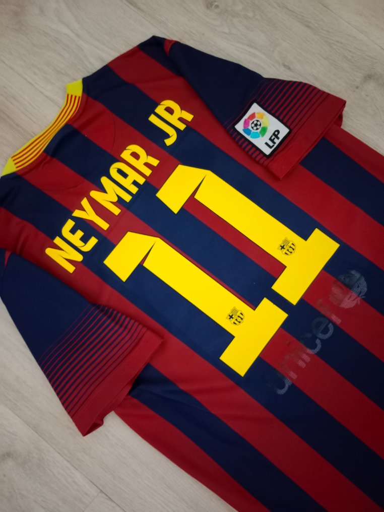 FC Barcelona - Spanische Fußball-Liga - Neymar Debut - 2013 - Fußballtrikot #3.2