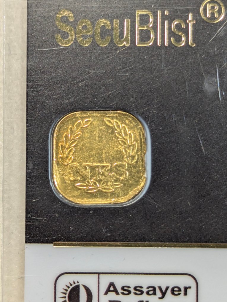 1 gram - Gold .999 - NES - With certificate  (No Reserve Price) #1.0