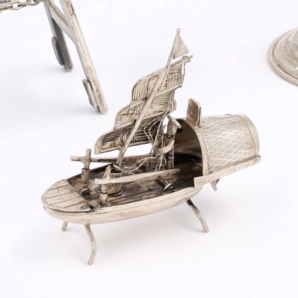 Diverse makers - Figura in miniatura  (4) - .925 argento #4.3