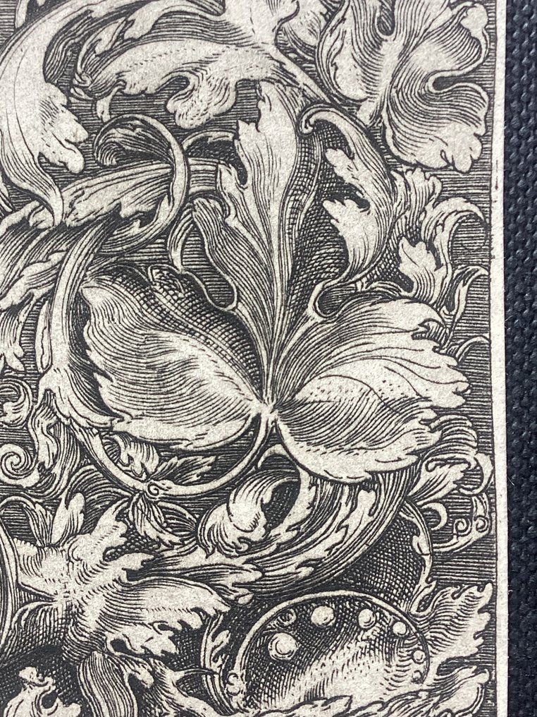 Albrecht Altdorfer (1482/5-1538), after - Leaf ornament with lilies of the valley #1.0