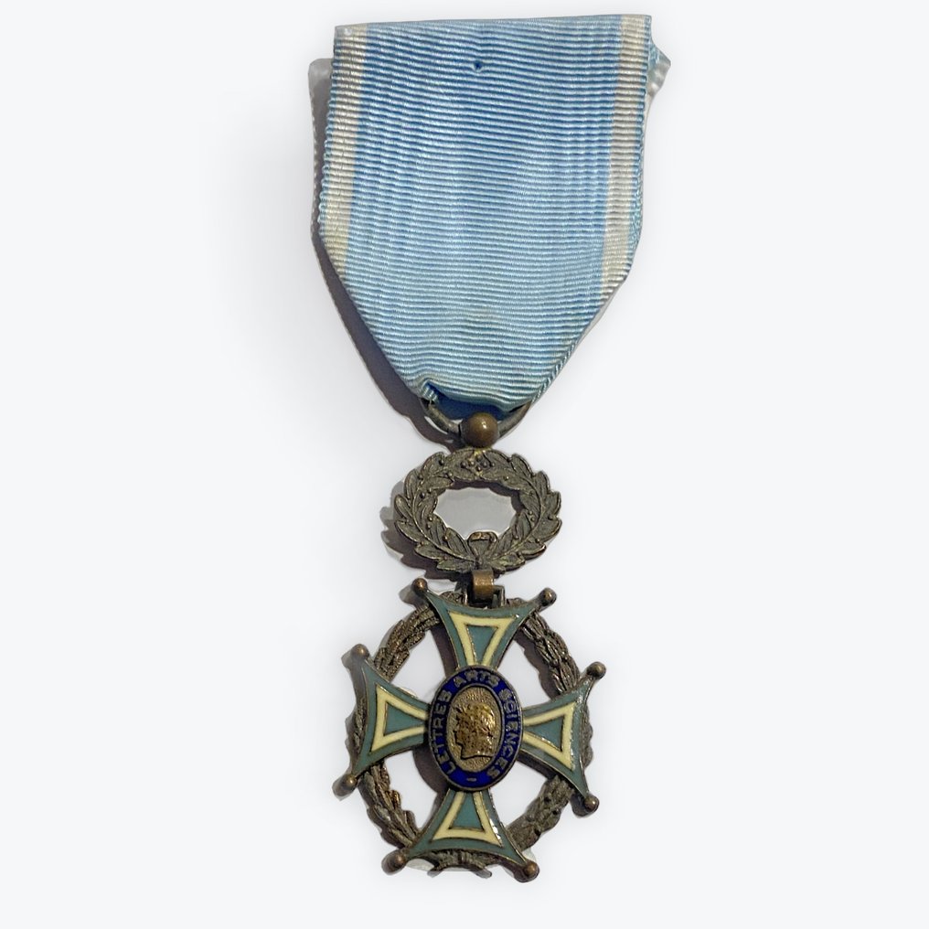 Frankrig - Militærmedalje - Riddermedalje for litteratur, kunst og videnskab #1.0
