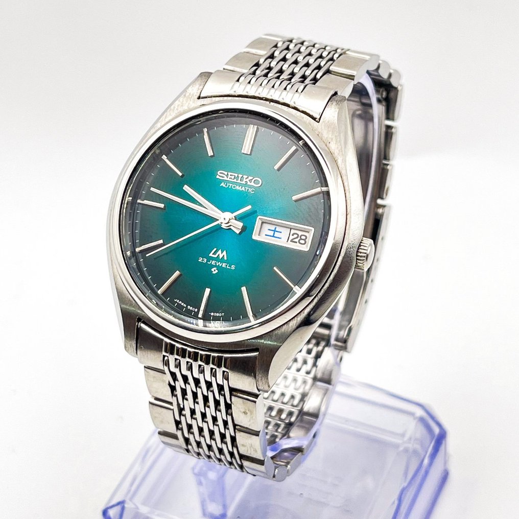 Seiko - LM "Vivid Jade Sunburst" [Serviced] - Sem preço de reserva - 5606-8050 - Homem - 1974 #1.0
