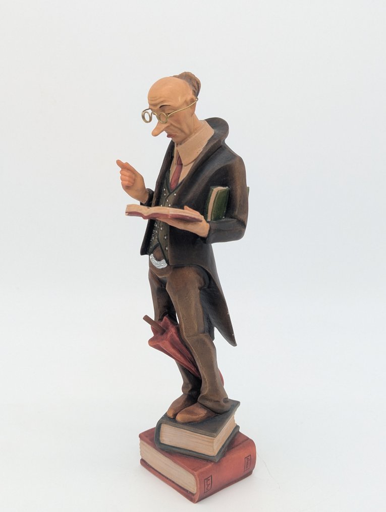 LEPI - Φιγούρα - Handgeschnitzte Figur „Professor“ - Ξύλο #1.0