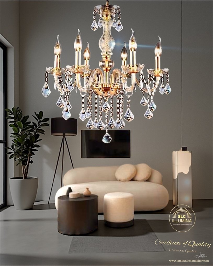 SLC Illumina - MG - Hängelampe - VS6L - Kristall - Kronleuchter VS6 Cristal #1.0