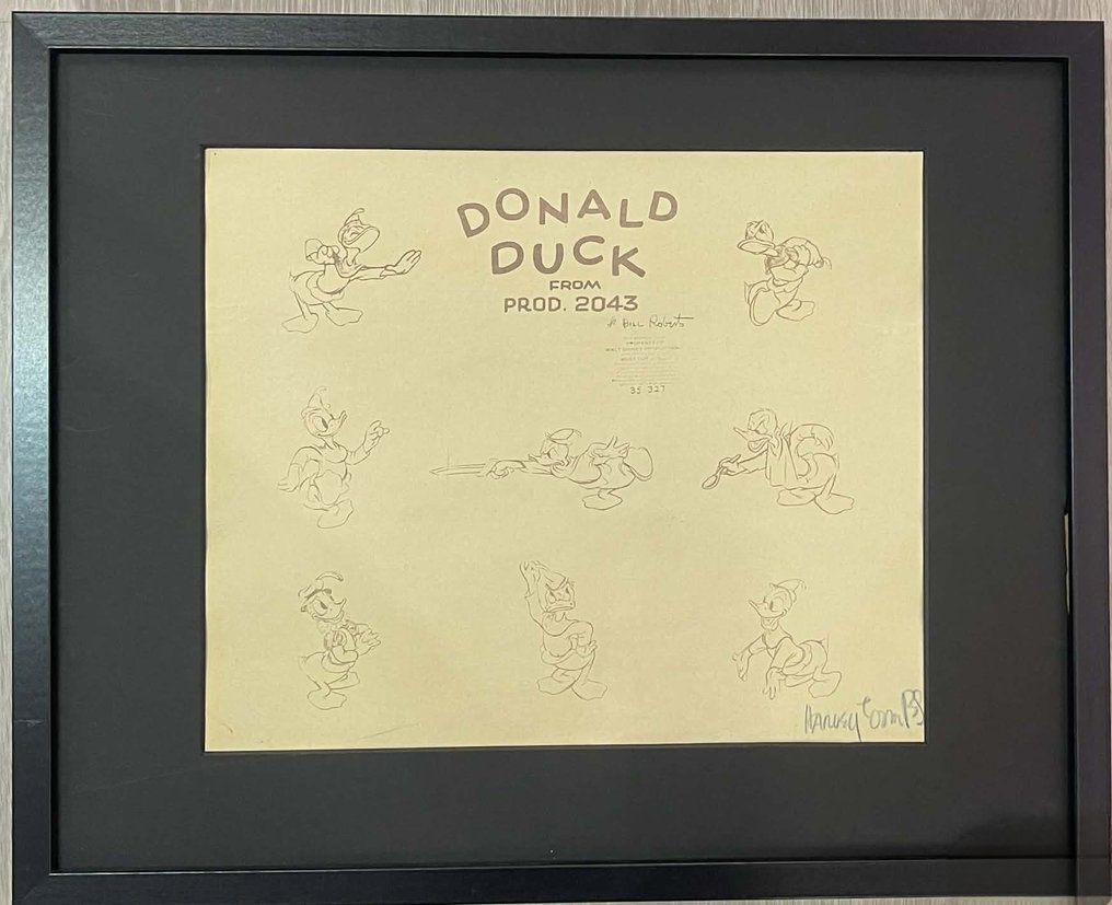 Disney - Disney Donald Duck Model Sheet #1.0