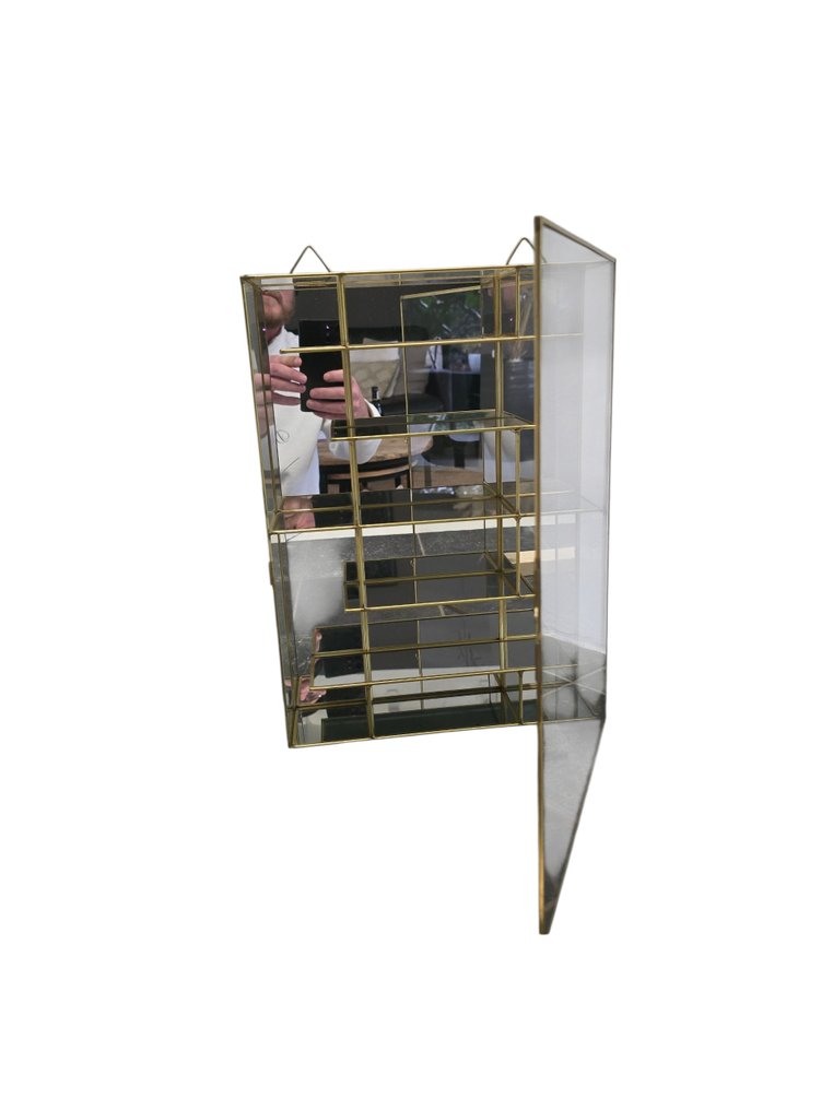 展示柜 - 玻璃, 黄铜 #4.3