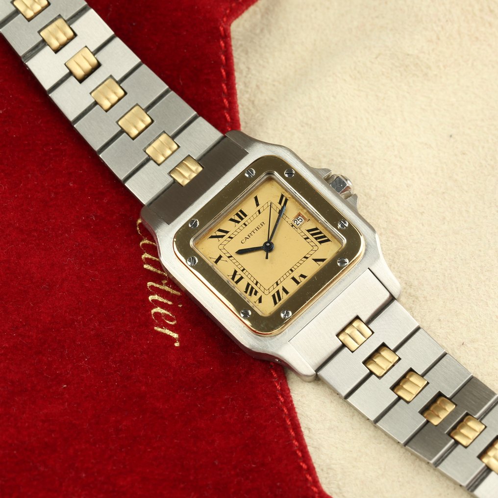 Cartier - Santos Carree - 2961 - Herre - 1980-1989  #3.2