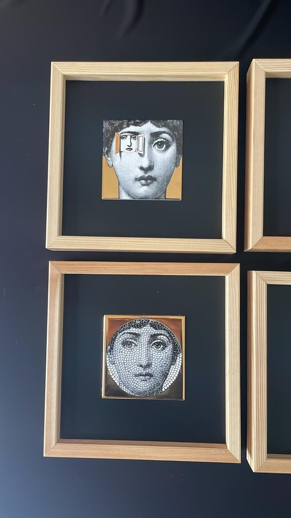 Carreau - Ceramiche Bardelli - Piero Fornasetti - 2000-2010 - Cadres, thème et variations #3.2