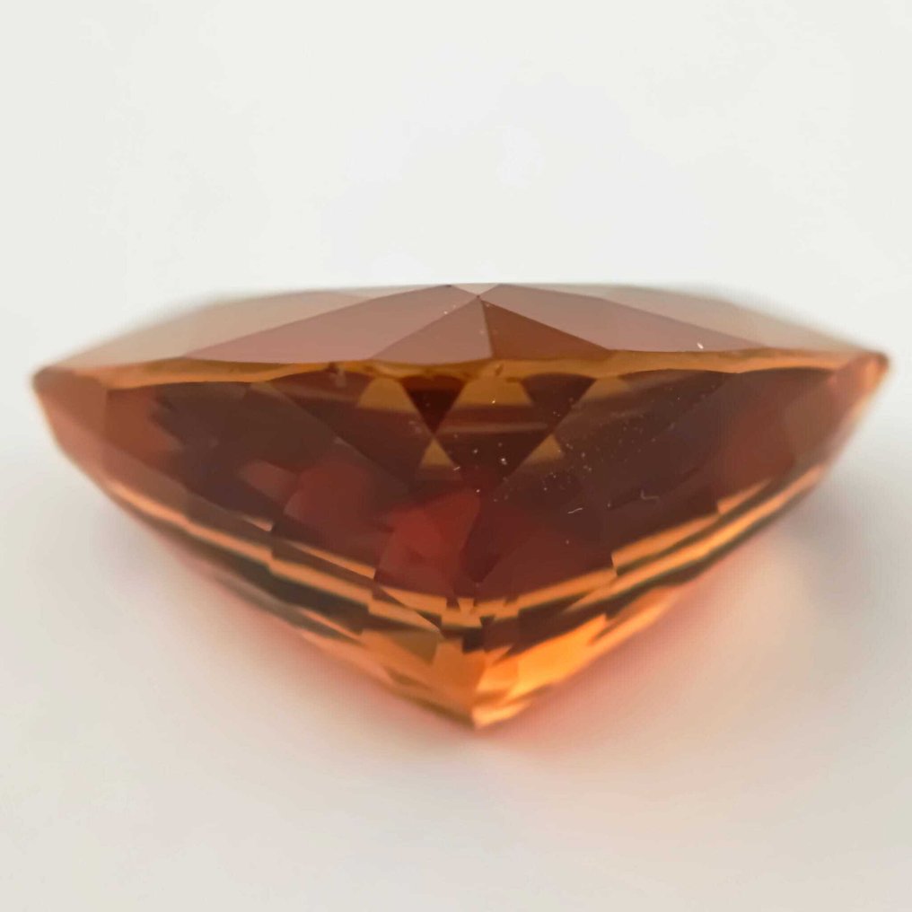 χωρίς τιμή ασφαλείας Τοπάζιο  - 37.58 ct - Antwerp Laboratory for Gemstone Testing (ALGT) - Ζωντανό καστανό πορτοκαλί #2.1