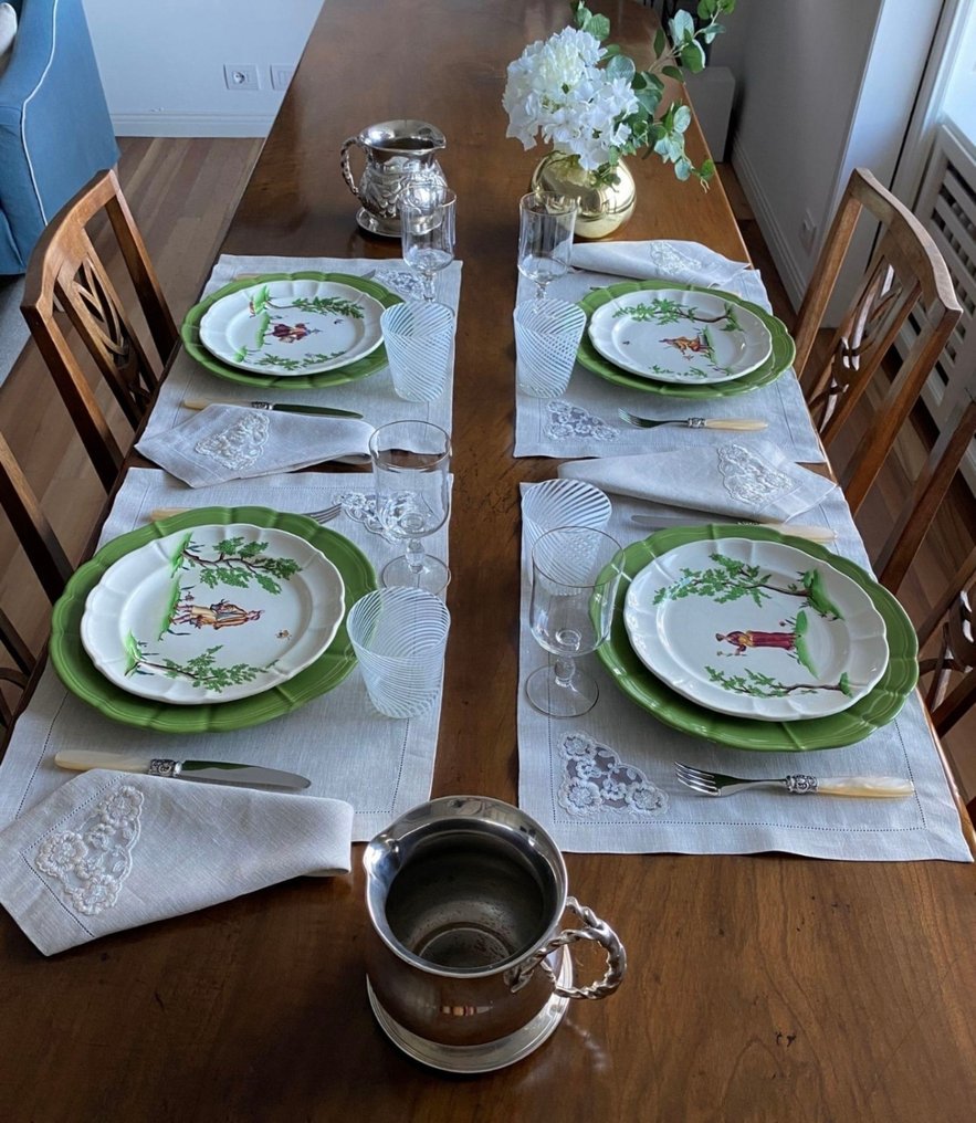 cristina linassi - venezia - Σερβίτσιο τραπεζιού για 6 (12) - Λινό #4.3