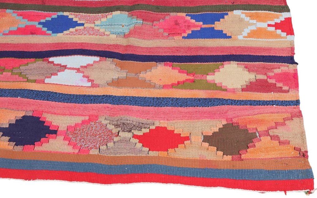 Kelim Modern Caucus Kilim - 复古的亚美尼亚艺术 - 凯利姆平织地毯 - 230 cm - 140 cm #4.3