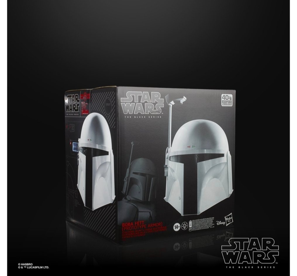 Star Wars - Hasbro -  - Prop ταινίας Πρωτότυπο θωράκιση ηλεκτρονικού κράνους Boba Fett #3.2