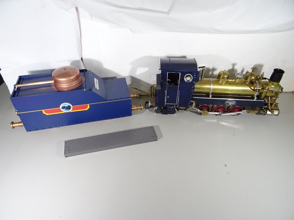 G - 連煤水車的蒸汽火車 (1) - 真正的蒸汽牵引式拖车机车，带有煤水箱 #1.0